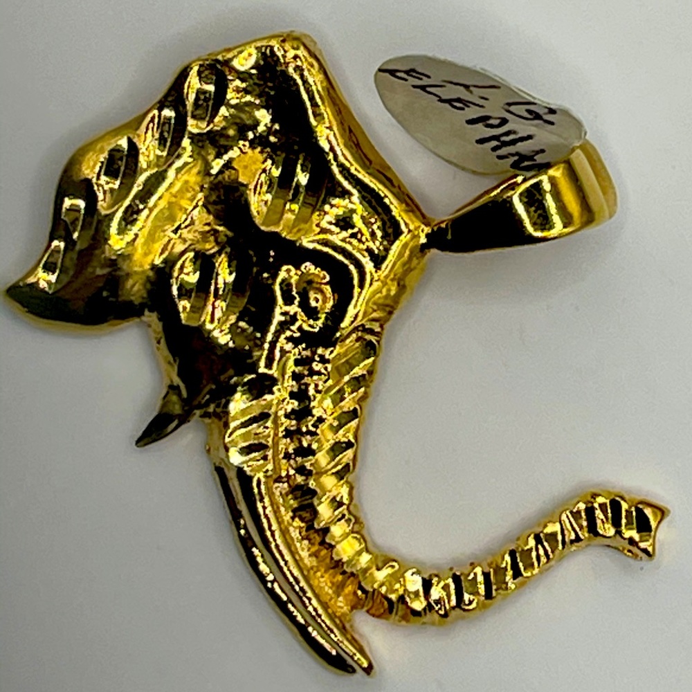Elephant Head Charm Only (#102)